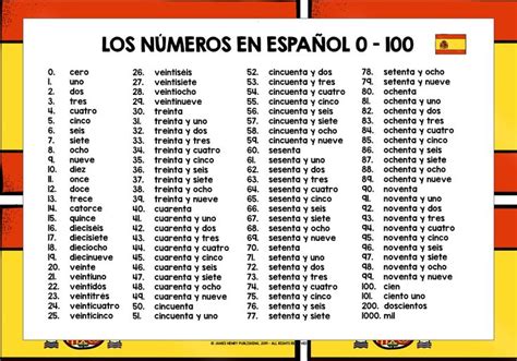 what is 100 in spanish